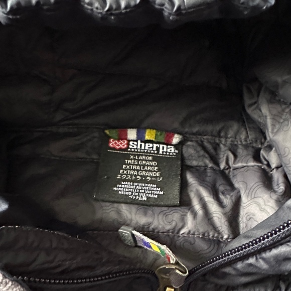 Sherpa Adventure Gear Navy Puffer Jacket XL - Picture 3 of 7